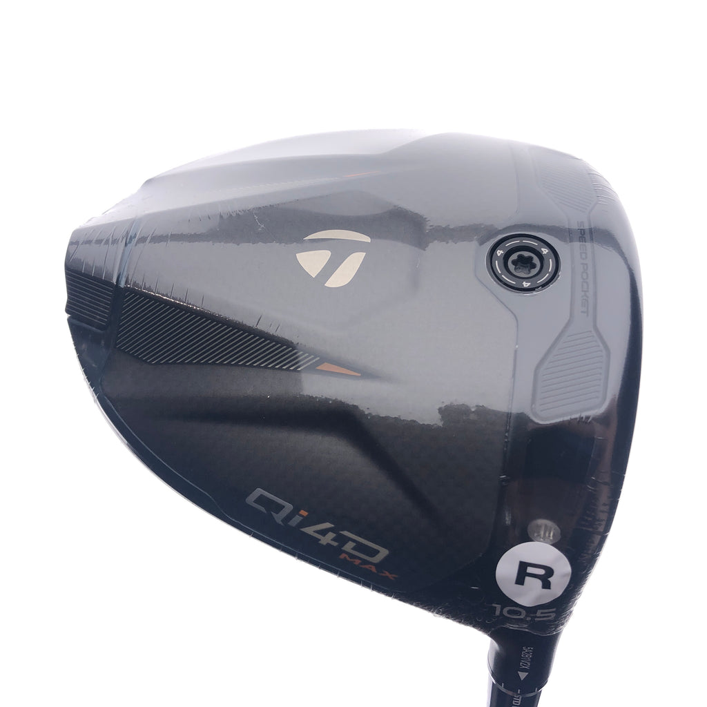 NEW TaylorMade Qi4D Max Driver / 10.5 Degrees / Regular Flex