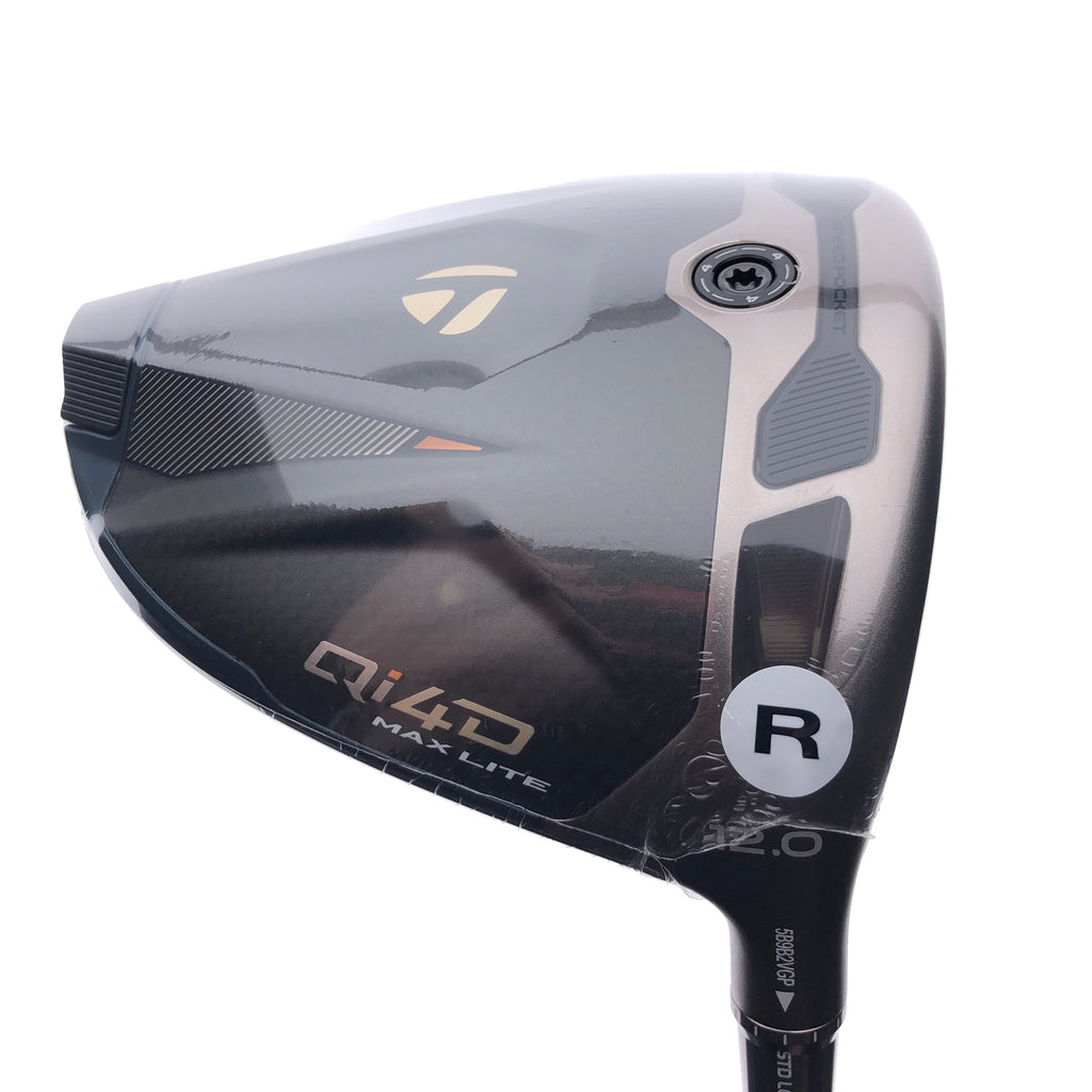 NEW TaylorMade Qi4d Max Lite Driver / 12.0 Degrees / Regular Flex