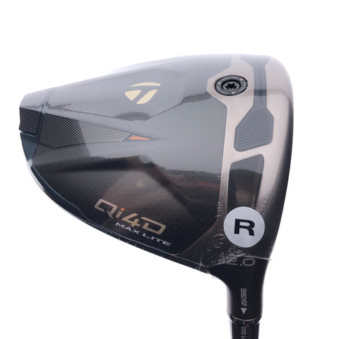 NEW TaylorMade Qi4d Max Lite Driver / 12.0 Degrees / Regular Flex