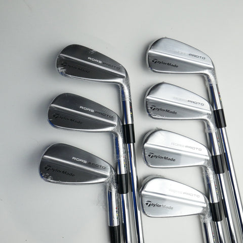 NEW TaylorMade Rors Proto Iron Set / 4 - PW / Stiff Flex