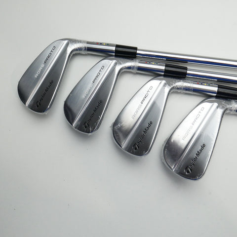 NEW TaylorMade Rors Proto Iron Set / 4 - PW / Stiff Flex