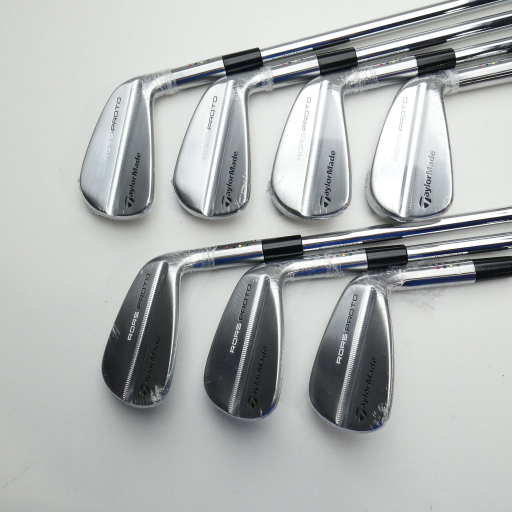 NEW TaylorMade Rors Proto Iron Set / 4 - PW / Stiff Flex