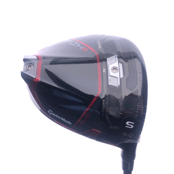 NEW TaylorMade Stealth 2 Plus Driver / 9.0 Degrees / Stiff Flex