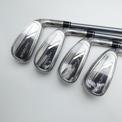 NEW TaylorMade Stealth HD Iron Set / 5 - SW / Regular Flex