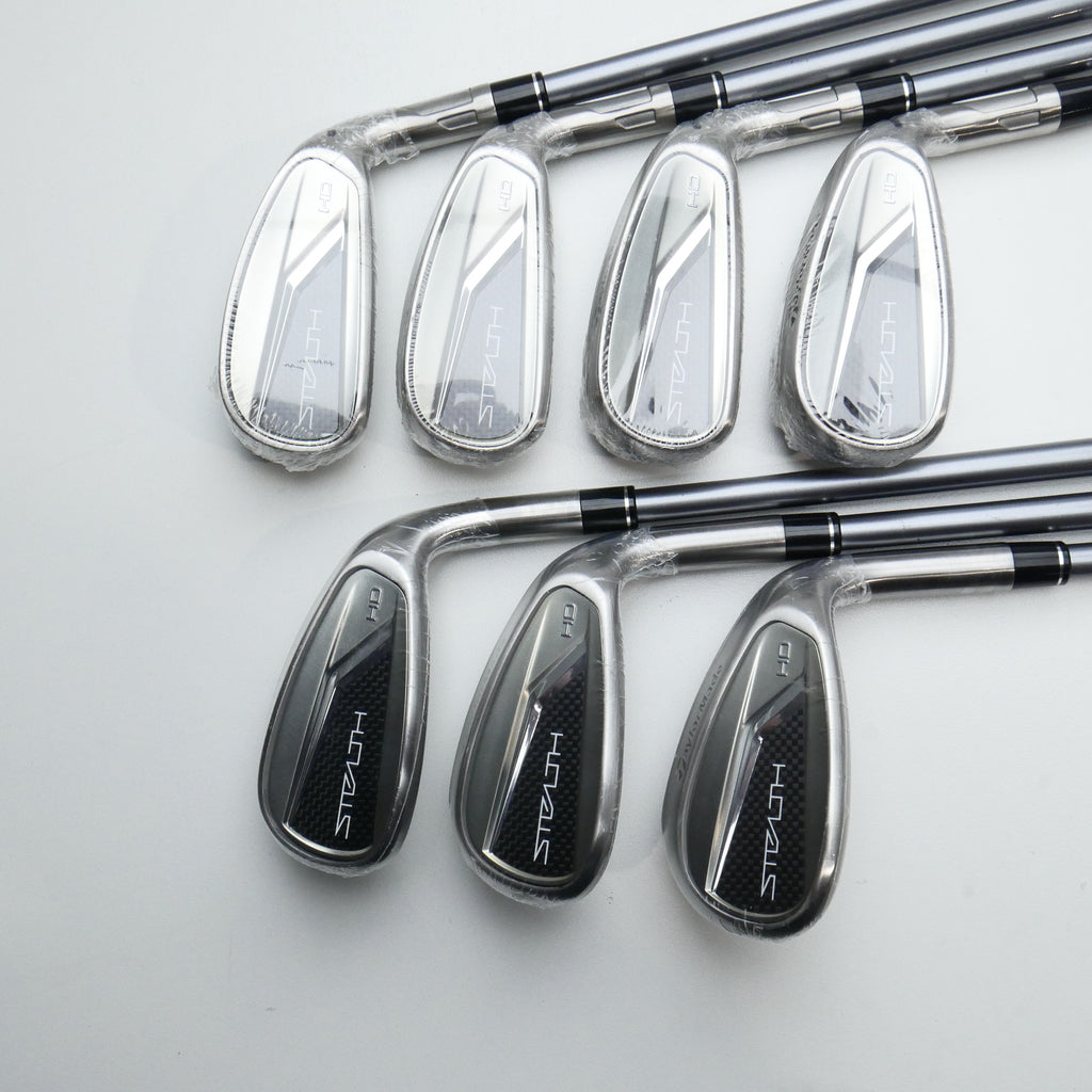 NEW TaylorMade Stealth HD Iron Set / 5 - SW / Regular Flex