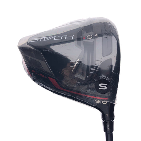 NEW TaylorMade Stealth Plus Driver / 9.0 Degrees / Stiff Flex