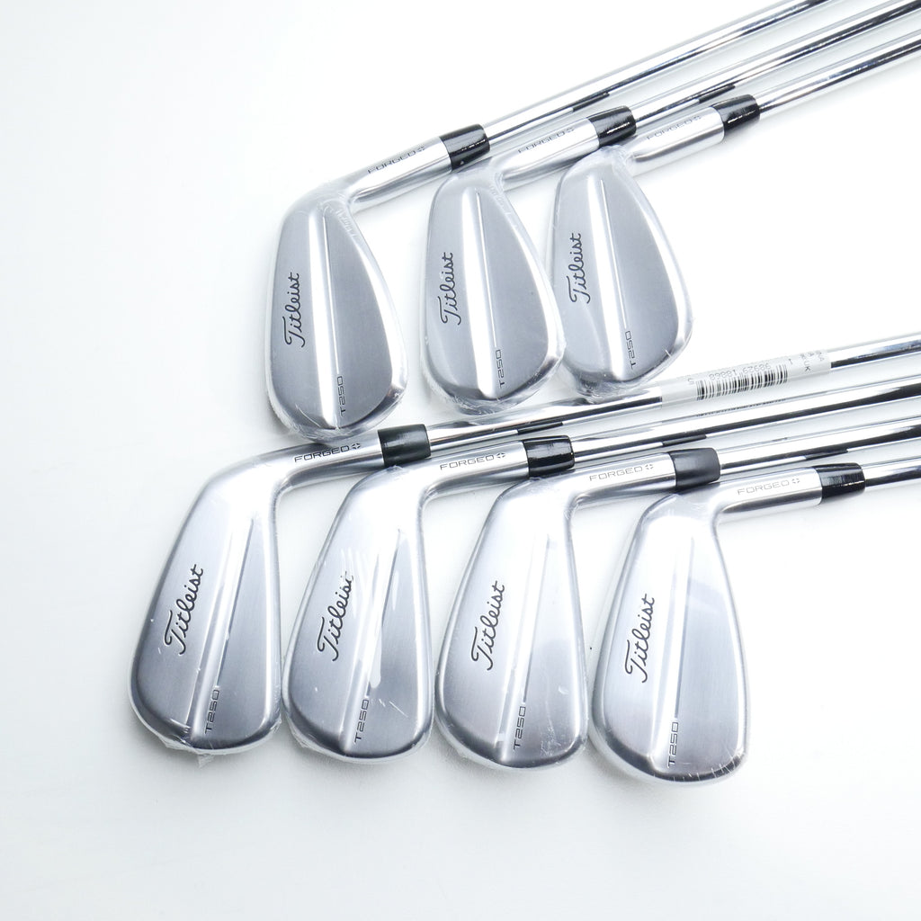 NEW Titleist T250 2025 Iron Set / 5 - PW + 48° / Stiff Flex