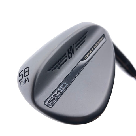 NEW Titleist Vokey SM10 Tour Chrome Lob Wedge / 58.0 Degrees / Wedge Flex
