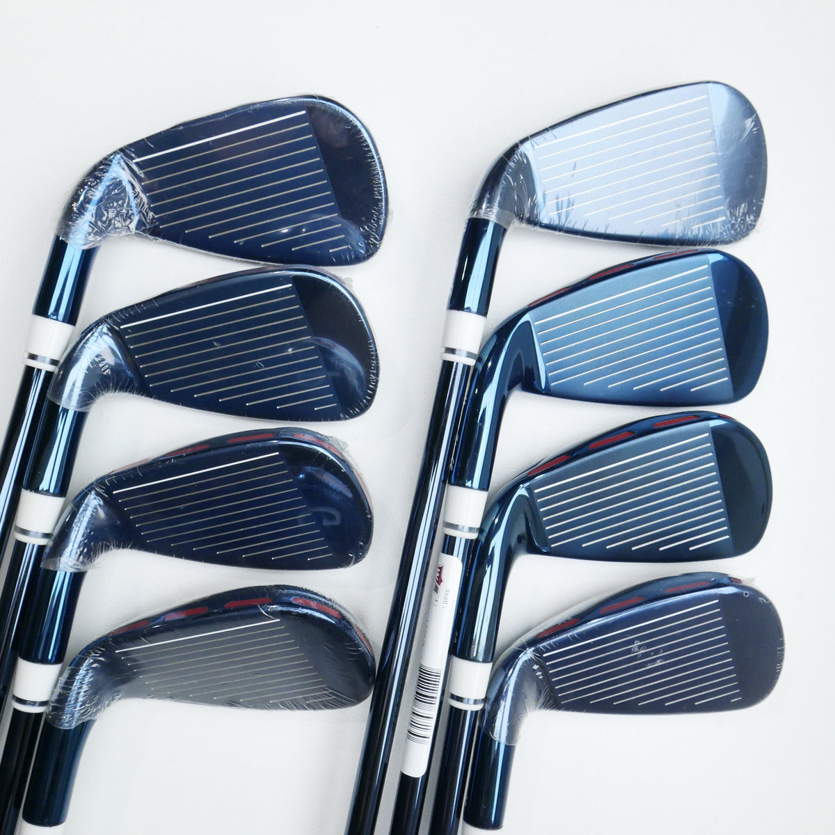 NEW Wilson D300 Limited Edition PVD Blue Iron Set / 4 - PW + GW / Regular Flex