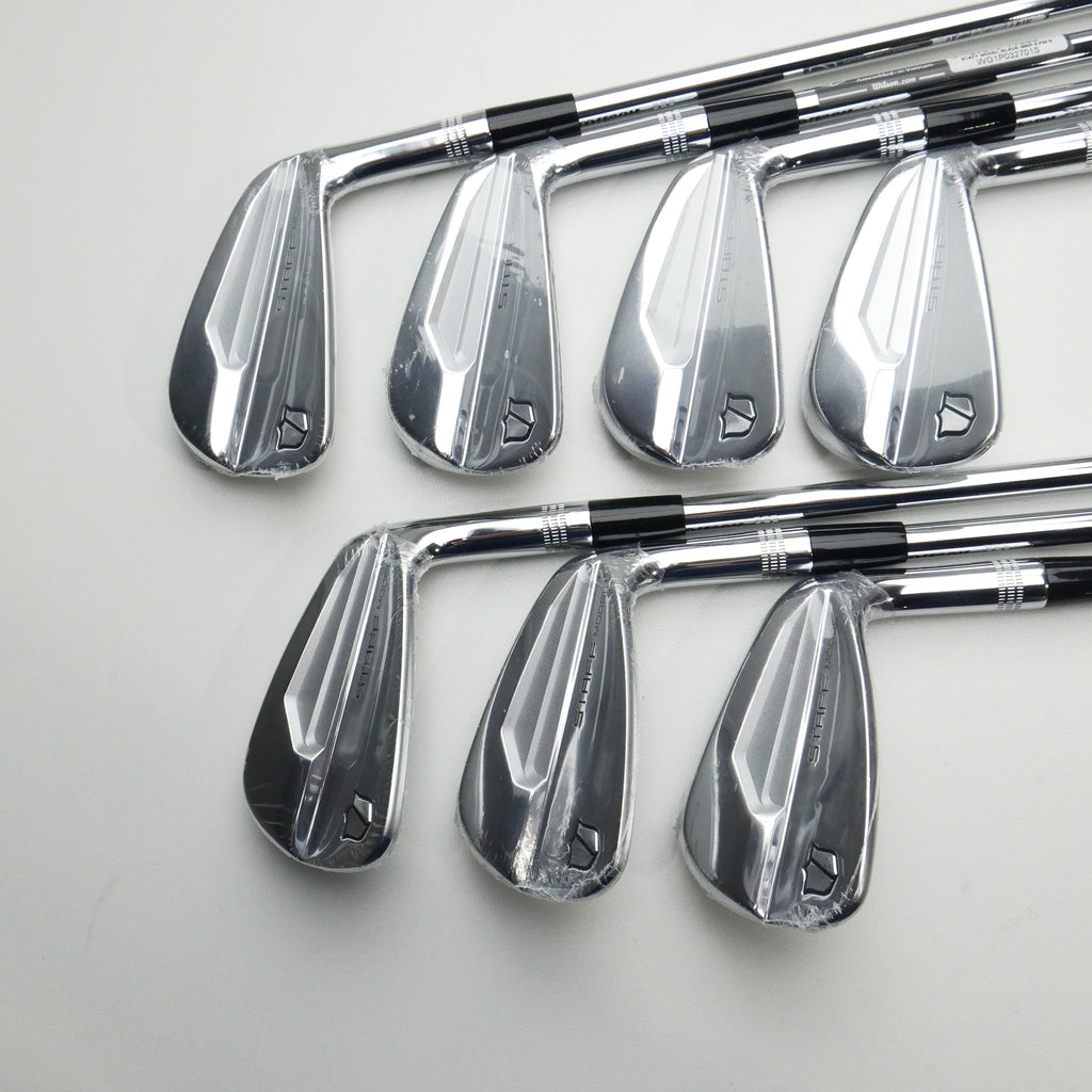 NEW Wilson Staff Model Blade 2024 Iron Set / 4 - PW / Stiff Flex