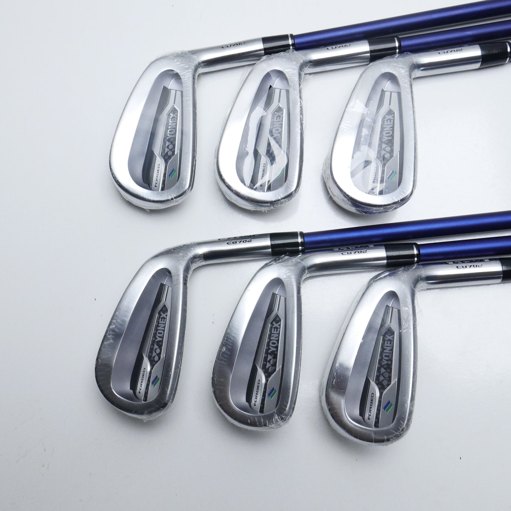 YONEX CB 702 FORGED IRON 7本セット NEW Yonex Ezone Forged CB 702 Iron Set / 5 - PW / Stiff Flex