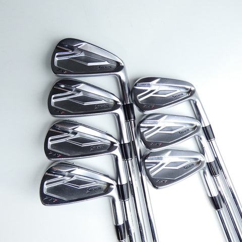 Used Srixon ZX7 Iron Set / 4 - PW / Stiff Flex - Replay Golf 