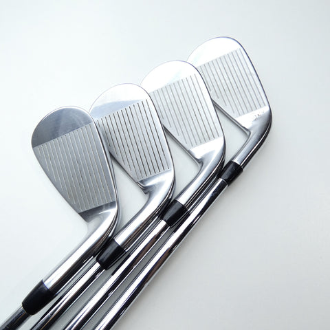 Used Titleist T350 2023 Iron Set / 5 - PW + 48° / Regular Flex / Left-Handed - Replay Golf 