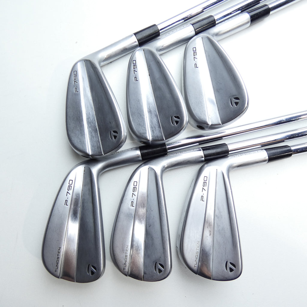 Used TaylorMade P790 2023 Iron Set / 5 - PW / Regular Flex - Replay Golf 