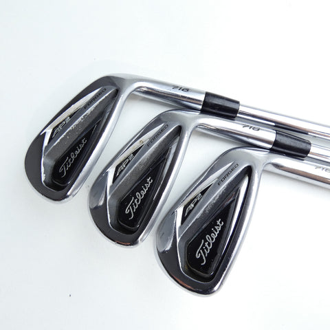 Used Titleist AP2 716 Iron Set / 4 - PW / Stiff Flex - Replay Golf 