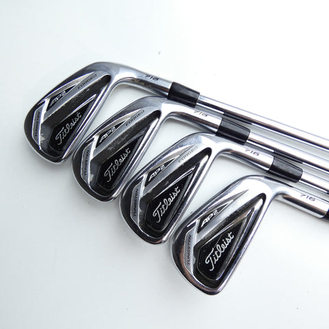 Used Titleist AP2 716 Iron Set / 4 - PW / Stiff Flex - Replay Golf 
