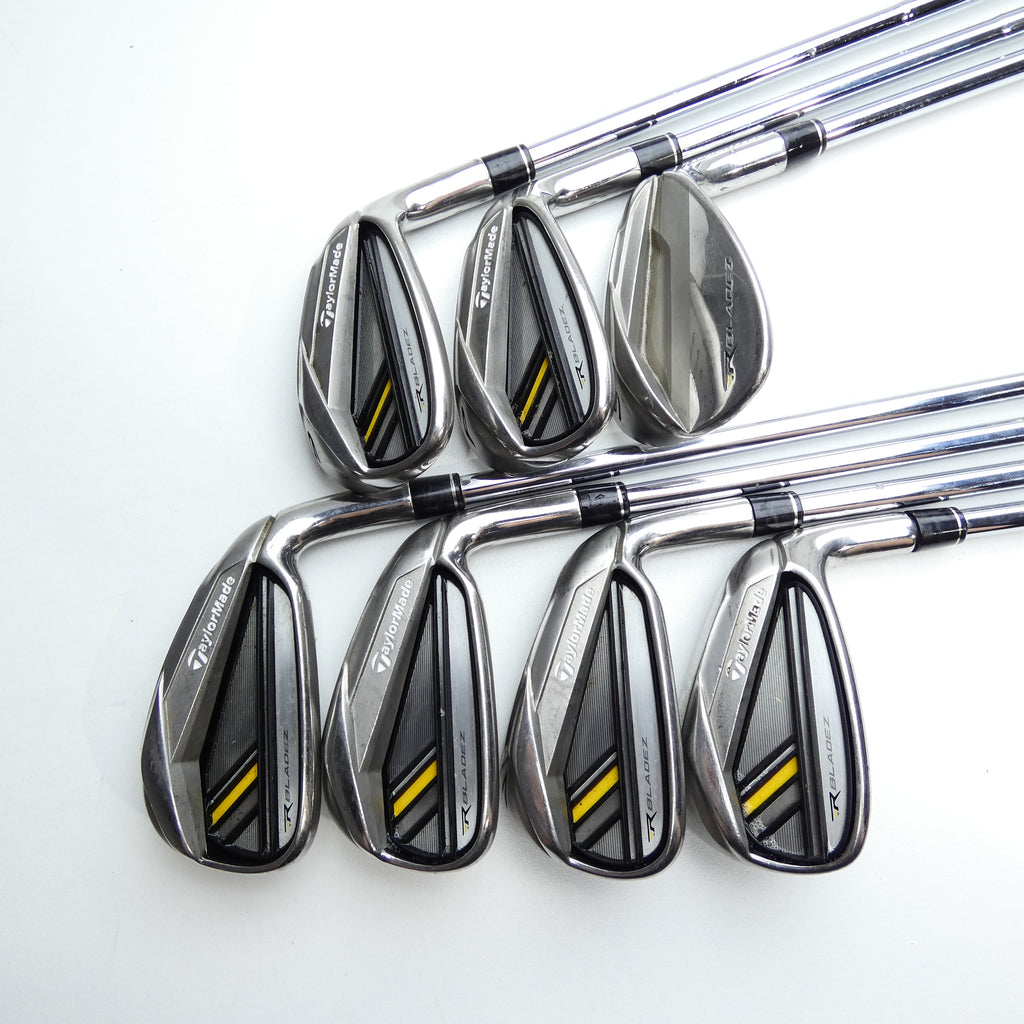 Used TaylorMade RocketBladez Iron Set / 5 - SW / Regular Flex - Replay Golf 