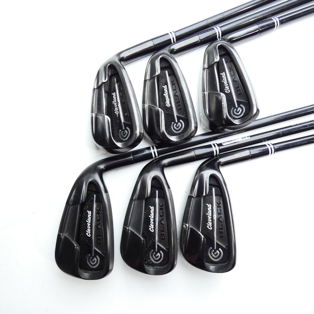 Used Cleveland CG Black 2012 Iron Set / 5 - PW / Regular Flex