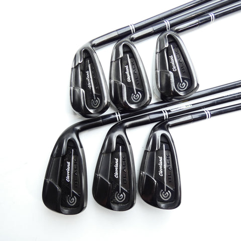 Used Cleveland CG Black 2012 Iron Set / 5 - PW / Regular Flex