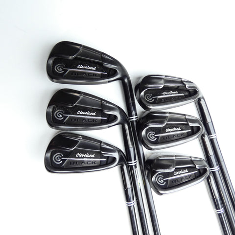 Used Cleveland CG Black 2012 Iron Set / 5 - PW / Regular Flex