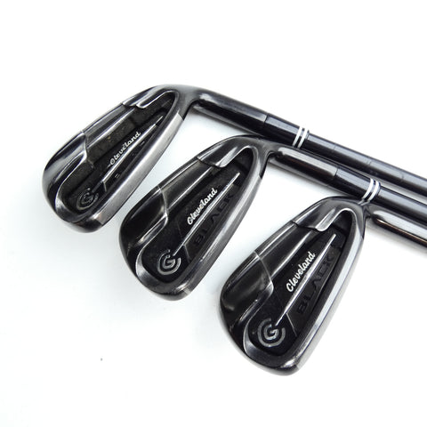 Used Cleveland CG Black 2012 Iron Set / 5 - PW / Regular Flex