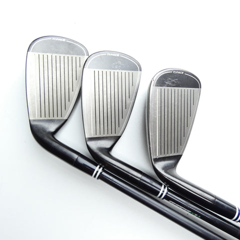 Used Cleveland CG Black 2012 Iron Set / 5 - PW / Regular Flex