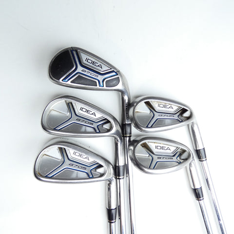 Used Adams Idea A7 OS Iron Set / 7 - SW / Lite Flex