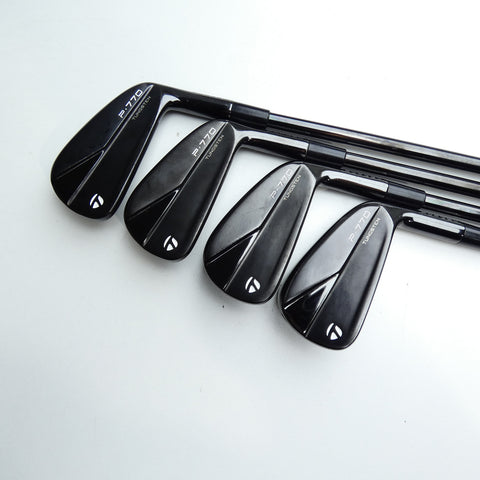 Used TaylorMade P770 2023 Black Iron Set / 4 - PW / Stiff Flex