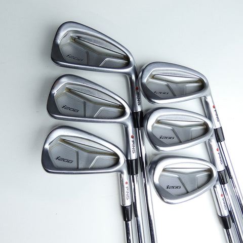 Used Ping i200 Iron Set / 5 - PW / Stiff Flex