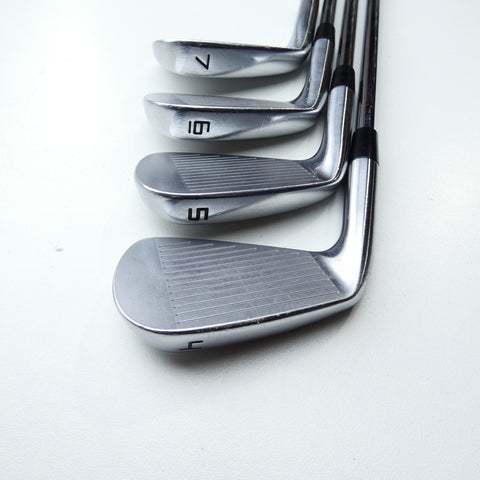 Used TaylorMade P7MB 2023 Iron Set / 4 - PW / Stiff Flex