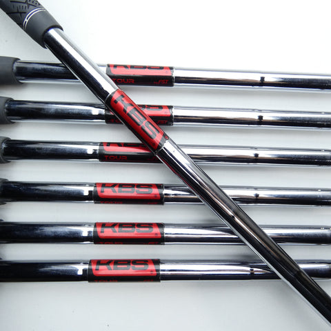 Used TaylorMade P7MB 2023 Iron Set / 4 - PW / Stiff Flex