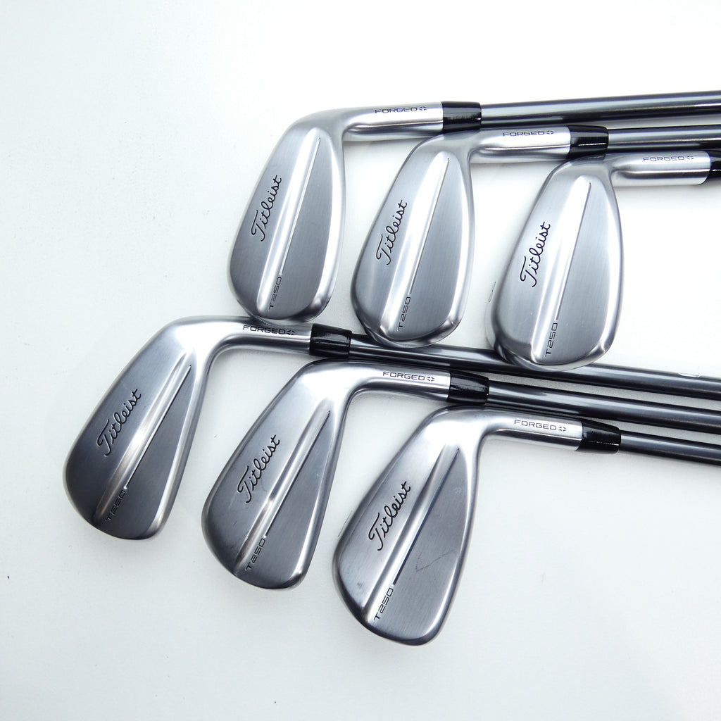 Used Titleist T250 2025 Iron Set / 6 - PW + 48° / Senior Flex