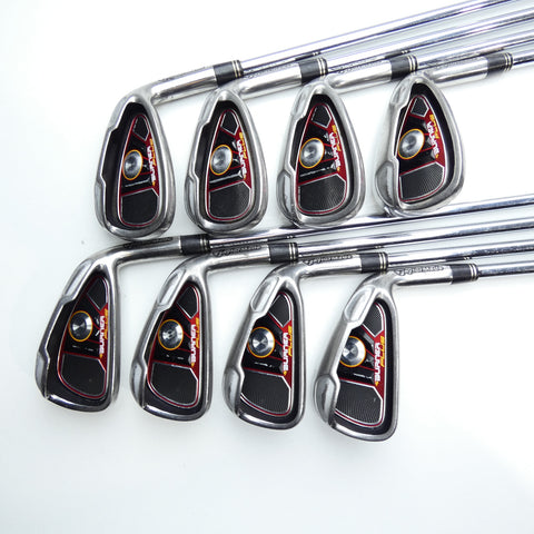 Used TaylorMade Burner Plus Iron Set / 4 - SW / Regular Flex