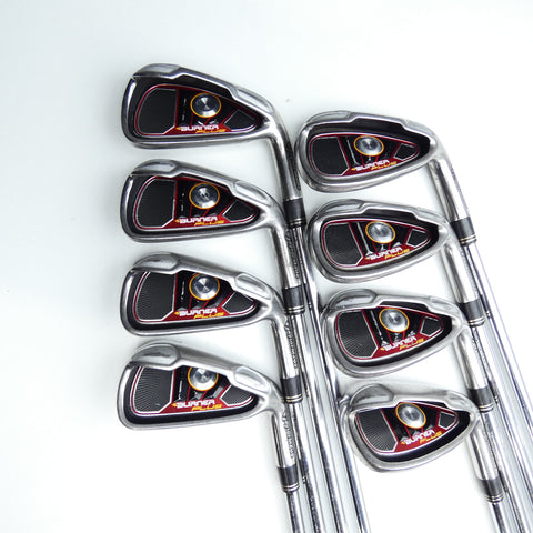Used TaylorMade Burner Plus Iron Set / 4 - SW / Regular Flex