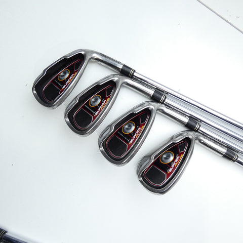 Used TaylorMade Burner Plus Iron Set / 4 - SW / Regular Flex