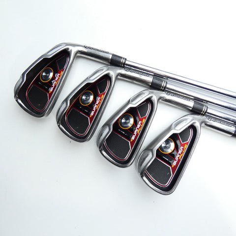 Used TaylorMade Burner Plus Iron Set / 4 - SW / Regular Flex