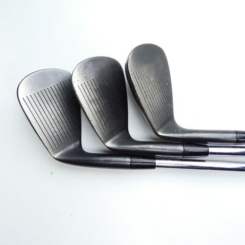 Used Cobra King Forged Tec Black Iron Set / 4 - PW / Stiff Flex
