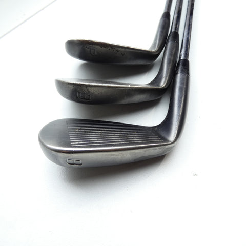 Used Cobra King Forged Tec Black Iron Set / 4 - PW / Stiff Flex