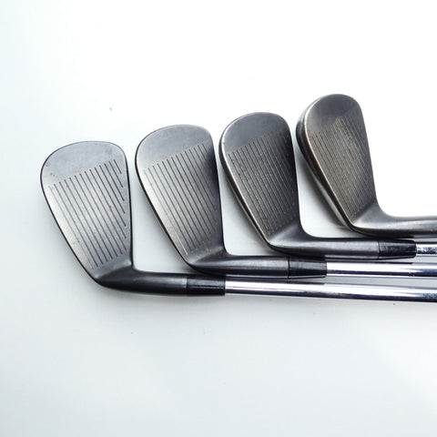 Used Cobra King Forged Tec Black Iron Set / 4 - PW / Stiff Flex