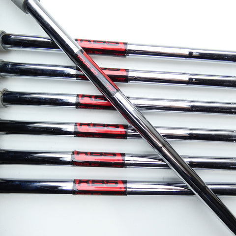 Used Cobra King Forged Tec Black Iron Set / 4 - PW / Stiff Flex