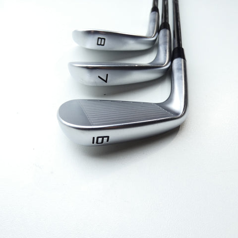 Used TaylorMade P7MB 2023 Iron Set / 6 - PW / X-Stiff Flex