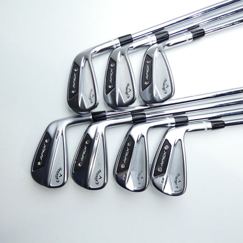 Used Callaway Apex CB and Apex Pro 24 Combo Iron Set / 4 - PW / Stiff Flex