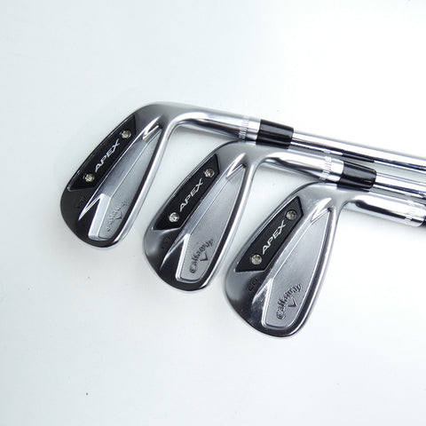 Used Callaway Apex CB and Apex Pro 24 Combo Iron Set / 4 - PW / Stiff Flex
