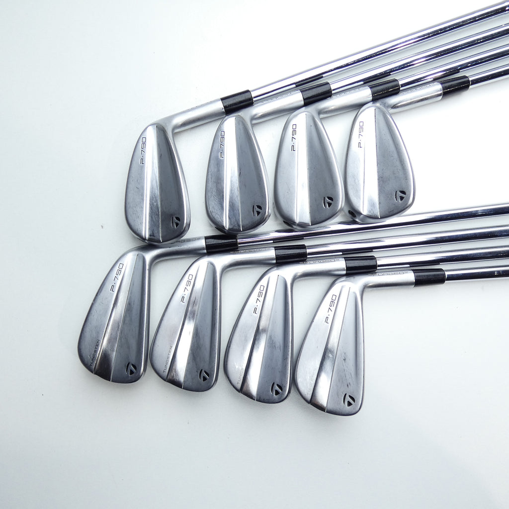 Used TaylorMade P790 2023 Iron Set / 4 - PW + AW / Stiff Flex