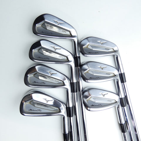 Used Mizuno Pro 223 Iron Set / 4 - PW / X-Stiff Flex