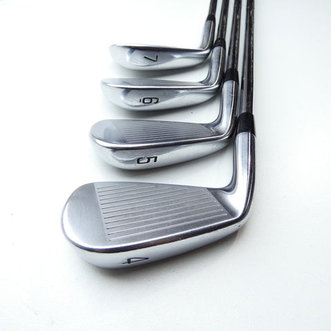 Used Mizuno Pro 223 Iron Set / 4 - PW / X-Stiff Flex