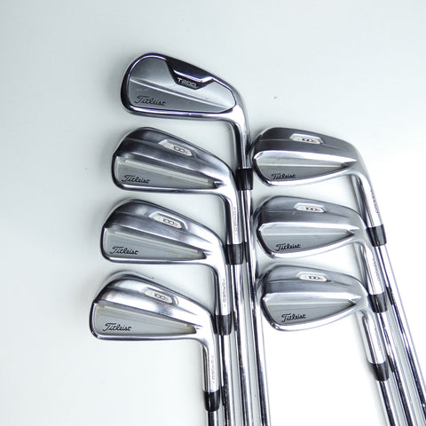 Used Titleist T100S 2021 Iron Set / 4 - PW / X-Stiff Flex