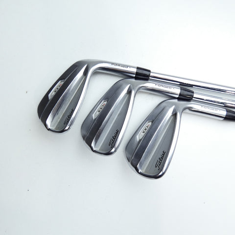 Used Titleist T100S 2021 Iron Set / 4 - PW / X-Stiff Flex