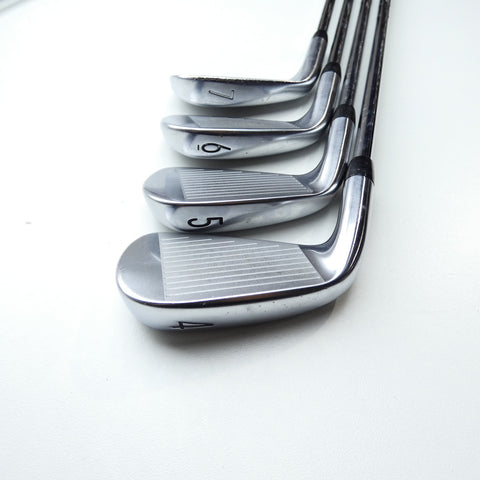 Used Titleist T100S 2021 Iron Set / 4 - PW / X-Stiff Flex