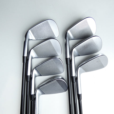 Used Ping i525 Iron Set / 5 - PW + AW / Soft Regular Flex